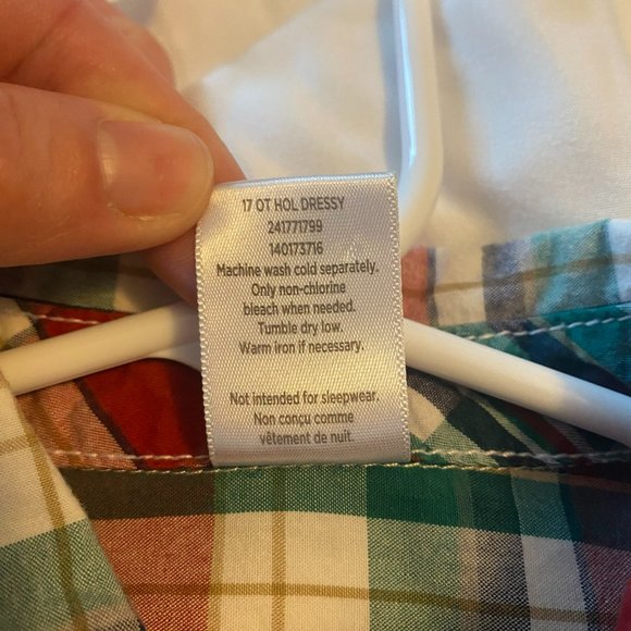 Set of 2 Gymboree boys size 5t plaid long sleeve button-down shirts - Picture 11 of 13